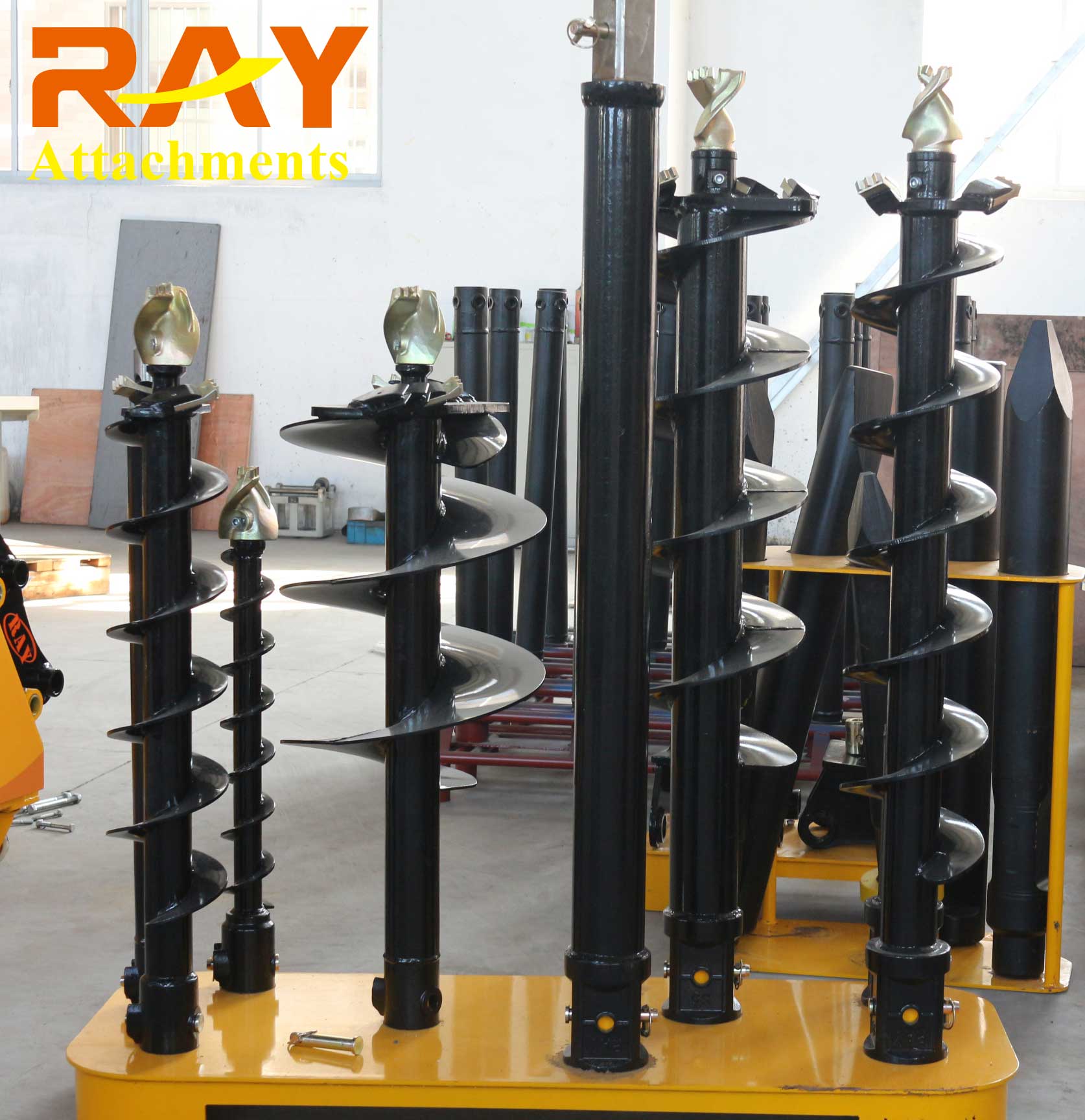 Taladro de tierra modelo REA25000 para accesorios de excavadora