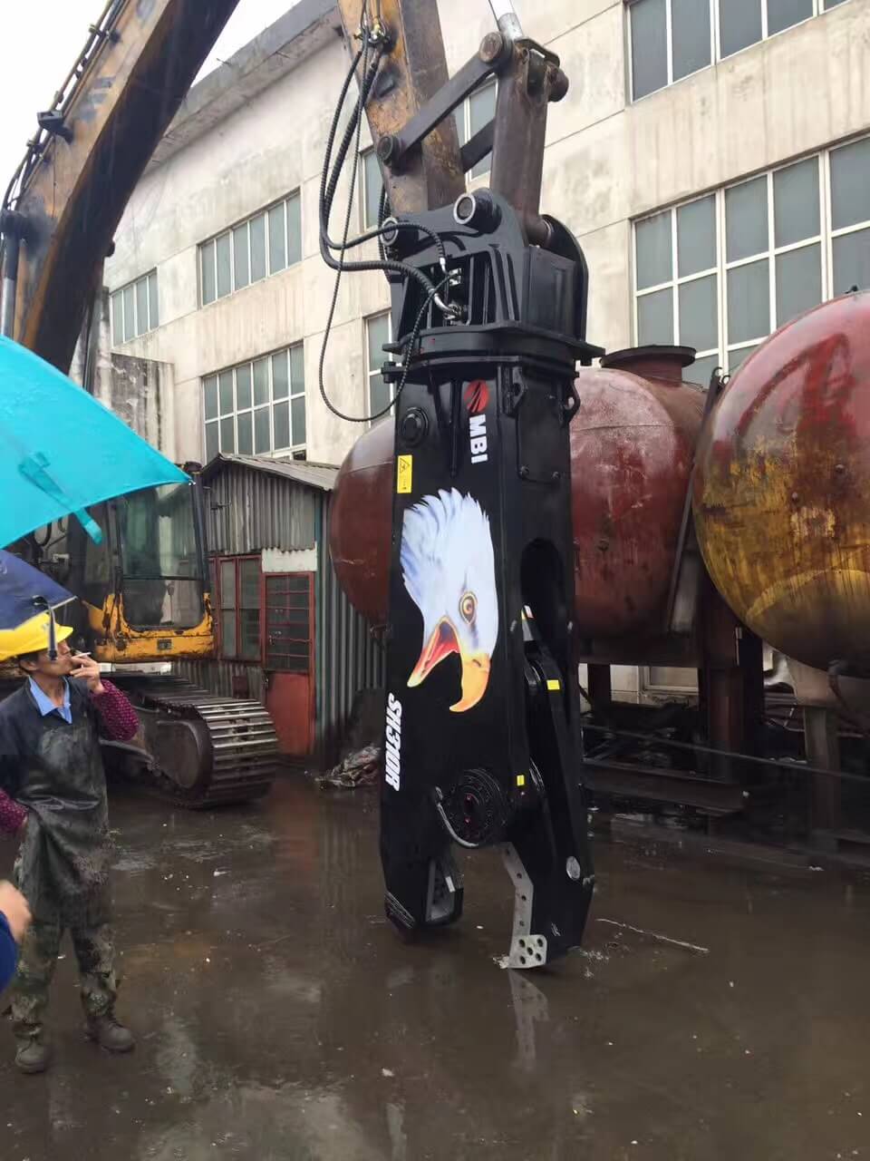 SH180R 2018 Cizallas hidráulicas para excavadoras de nuevos productos de China