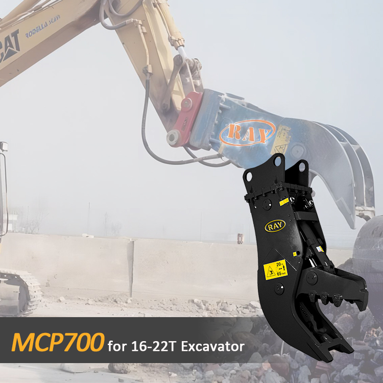 Excavadora pulverizadora fija MCP700